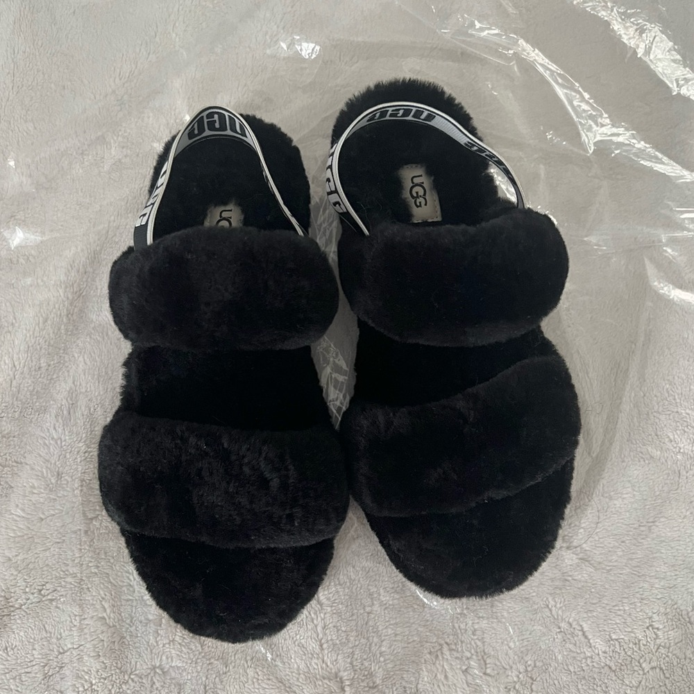 UGG Fluff Slide Slippers - Picture 2 of 7